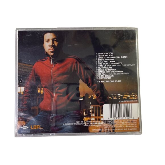 Just For You Lionel Richie RB Soul Pop Audio Music CD 2004 14 Tracks u - Picture 2 of 2